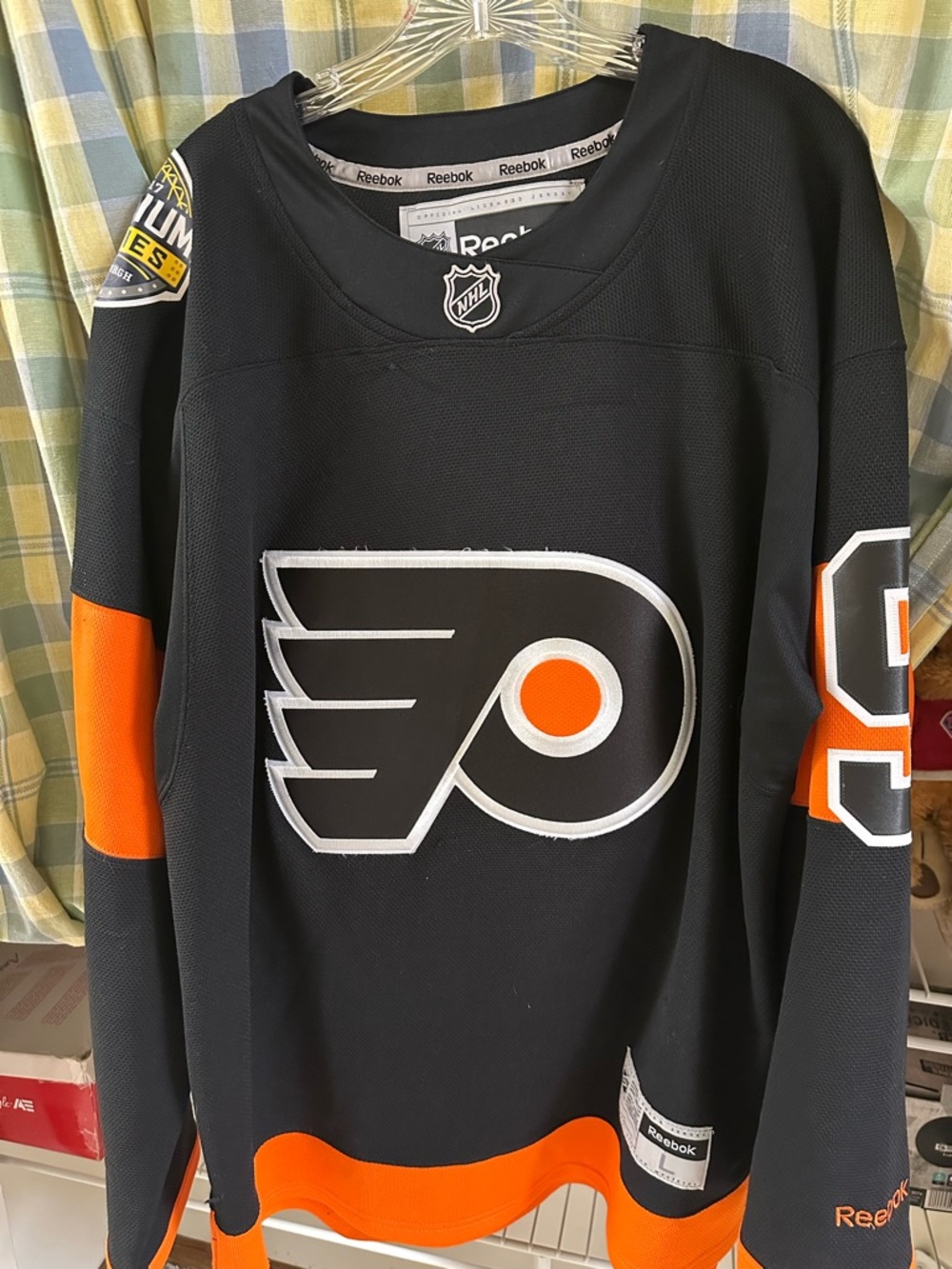 🏒 Reebok Philadelphia Flyers Stadium Series Ivan Provorov Jersey
